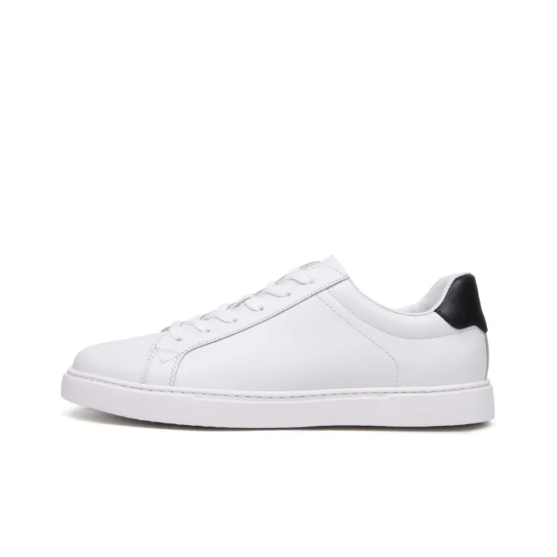 Satchi Low Top Stylish Skateboarding Shoes Men's White-0