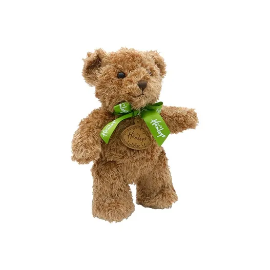 Hamleys Xiong Bao Green Gemstone British Style Teddy Bear Dolls Plush Doll 27cm Height-1