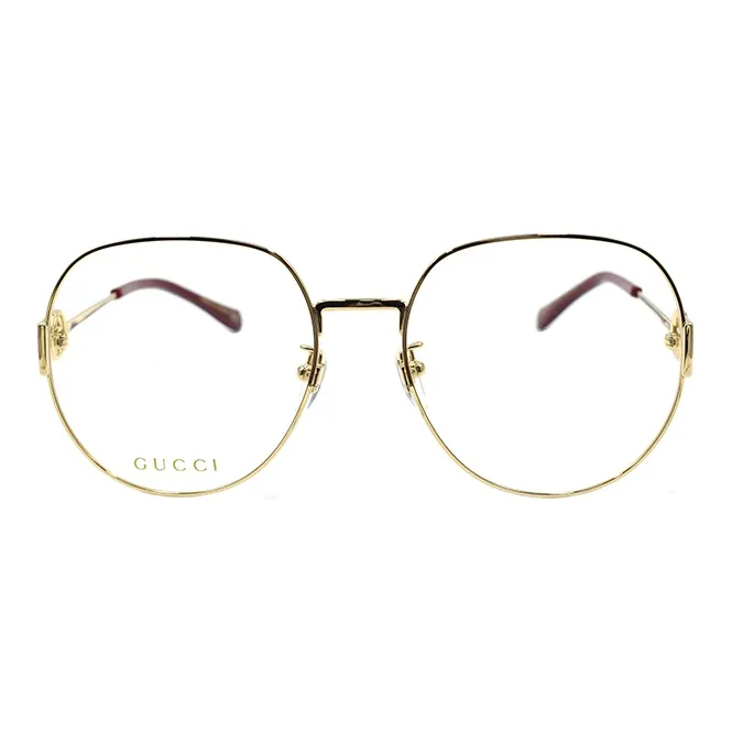 GUCCI Oval Frame Glasses-1