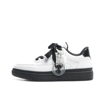 Jifffly Anti Slip Wear Resistant Lightweight Breathable Height Increasing Low Top Skateboard Shoes Unisex White Black
