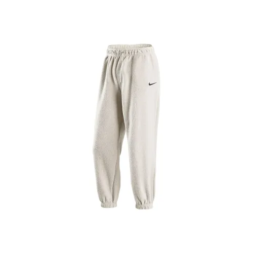 Nike Knitted Sweatpants Women's Beige