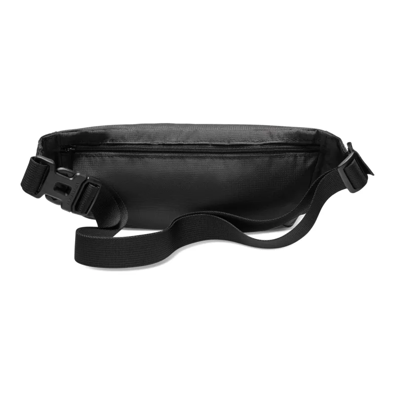 MAMMUT Polyester One Shoulder Crossbody Slanted Fanny Pack Small Size Unisex Black-1