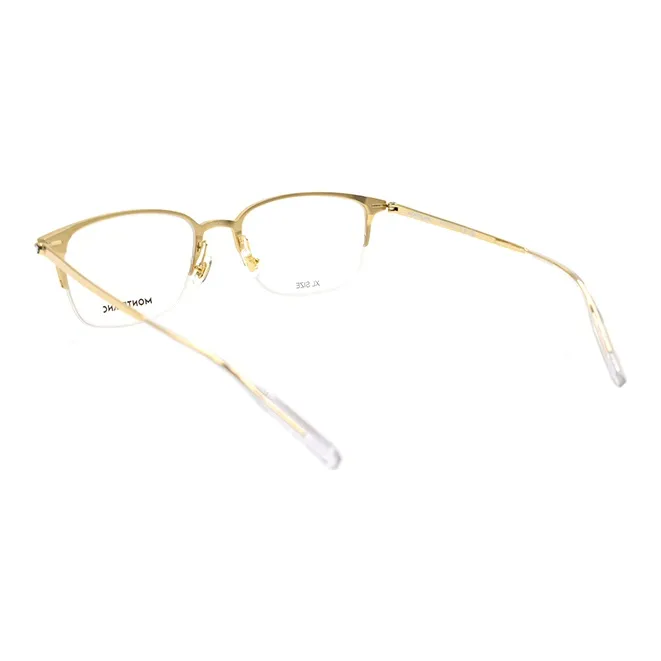 MONTBLANC Titanium Alloy Rectangular Optical Glasses Men's-2