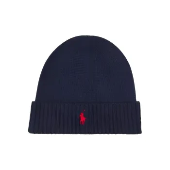 Polo Ralph Lauren Wool Beanies Unisex Blue
