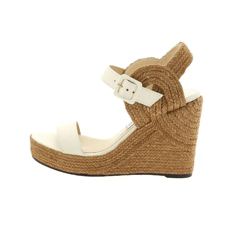 Jimmy Choo Delphi 100 Strap Sandals Women's White-0