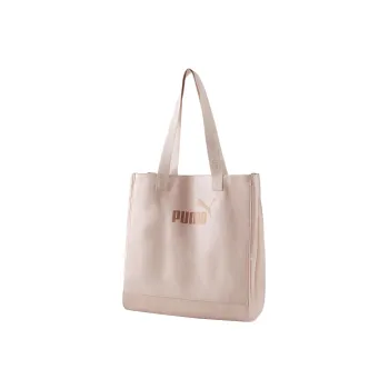 PUMA Polyester Tote Bag Shopping Bag Shoulder Bags Handbags Regular Women's Pink
