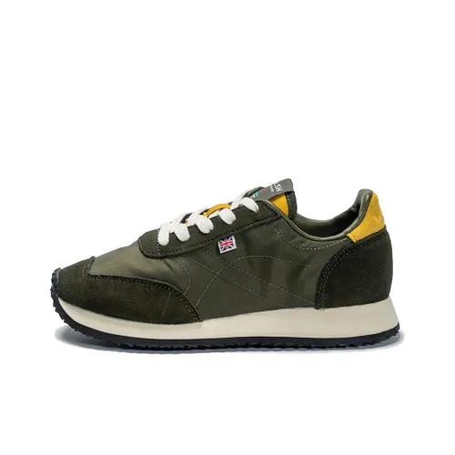 Norman Walsh Low Top Running Shoes Unisex Green Vintage Sports