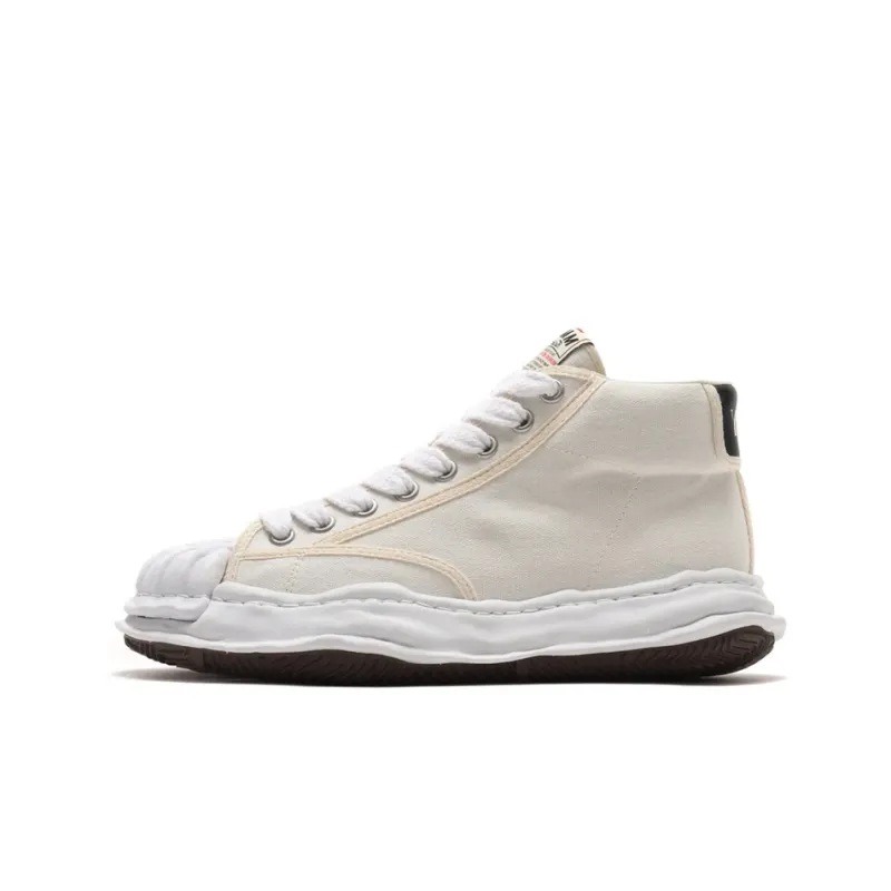 Maison MIHARA YASUHIRO Embroidered-logo Hi-top Sneakers-0
