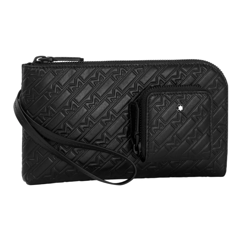 MONTBLANC M_Gram 4810 Leather Card Holder Wallet Unisex Black-1