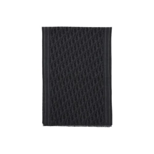 DIOR Knit Scarf Men Black