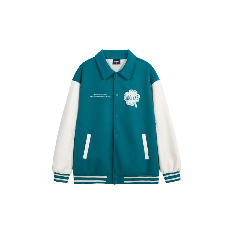 ALL NIGHT DAYS Baseball Jacket Fall Unisex-1