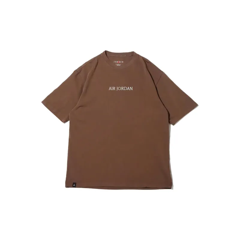 Jordan MJ AIR JDN WM T Shirts Men Brown-0