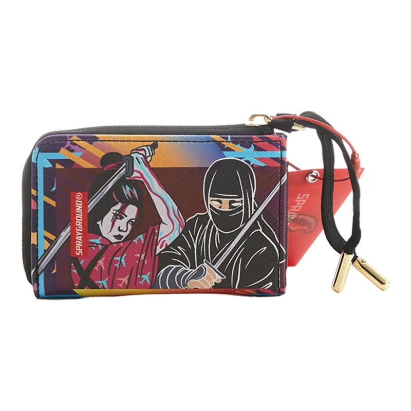 SPRAYGROUND PVC Card Holder, Wallet Regular Unisex Multicolor-0