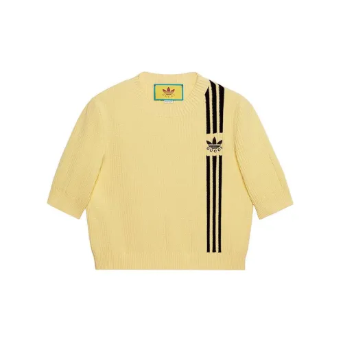 Adidas Originals X GUCCI Sweaters Women's Yellow