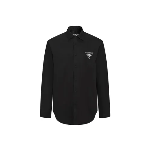 VERSACE JEANS COUTURE Shirts Men Black