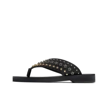 Jimmy Choo Asta Fashion Slippers Men's Black