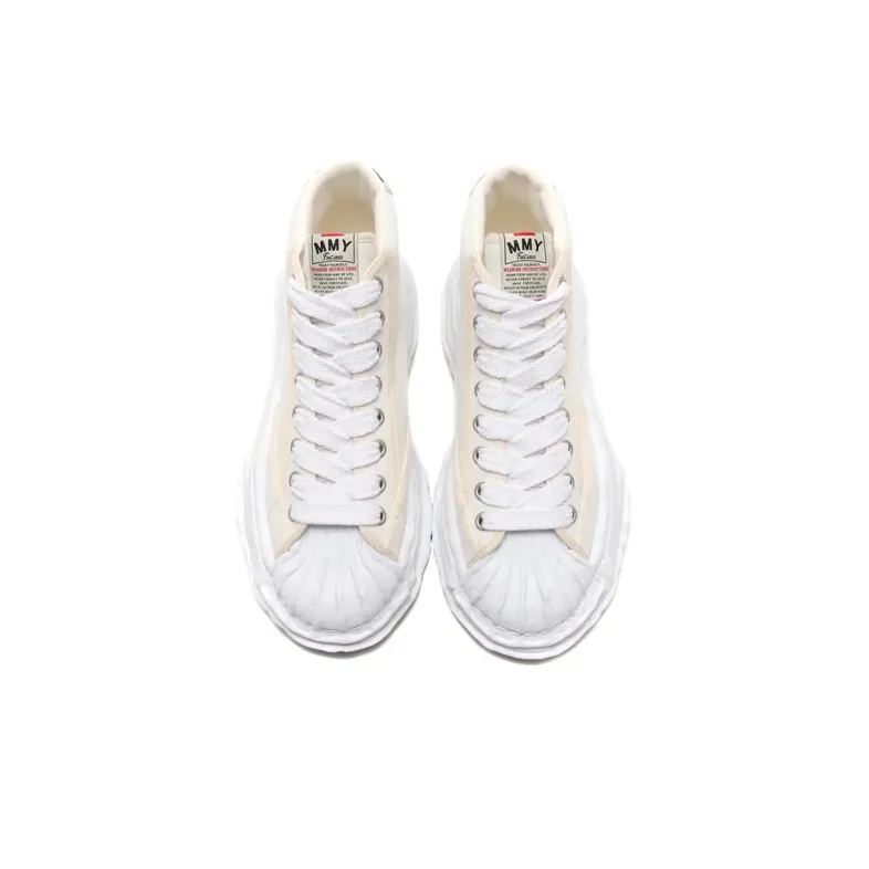 Maison MIHARA YASUHIRO Embroidered-logo Hi-top Sneakers-2
