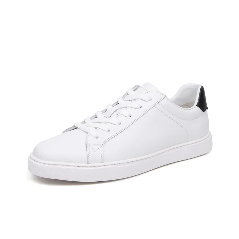 Satchi Low Top Stylish Skateboarding Shoes Men's White-1