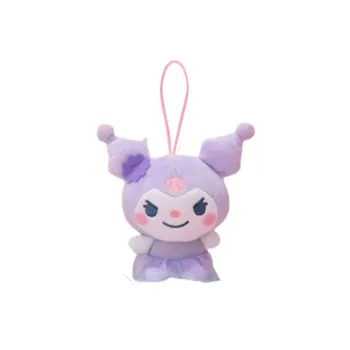 SEGA Kuromi Youcai Fairy Women's Apparel Dolls Plush Pendant 10cm Height