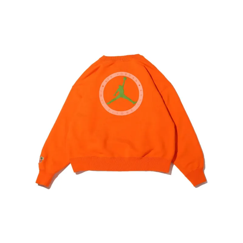 Jordan Sweatshirts Men Orange-1