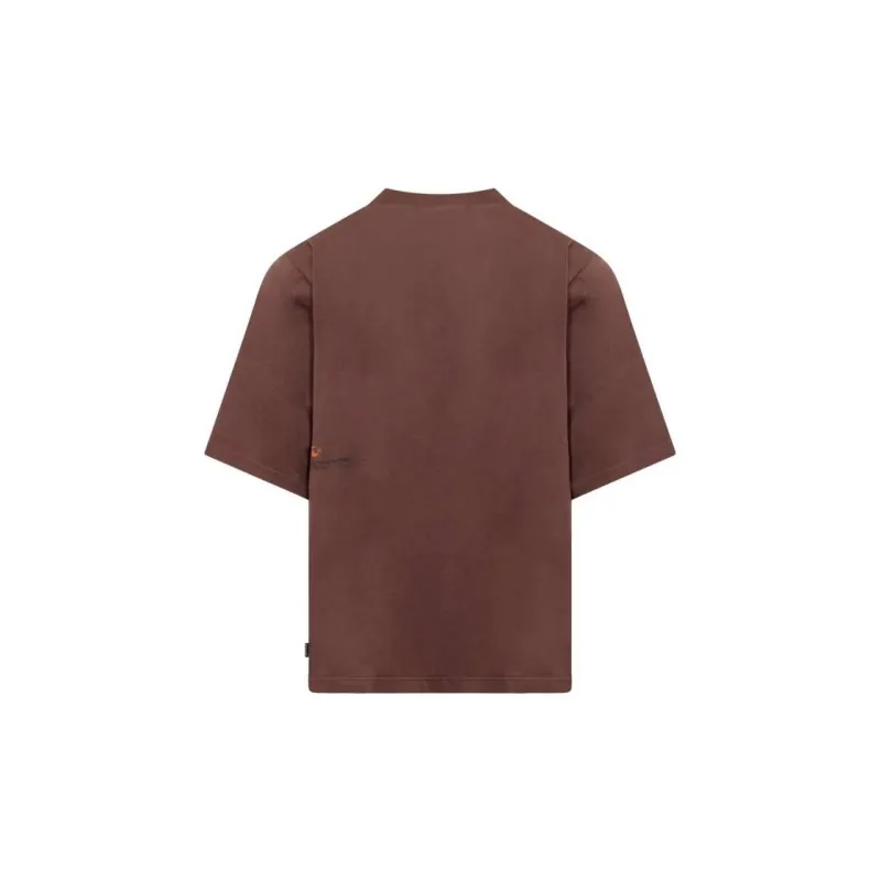 STONE ISLAND T Shirts Men Brown-1
