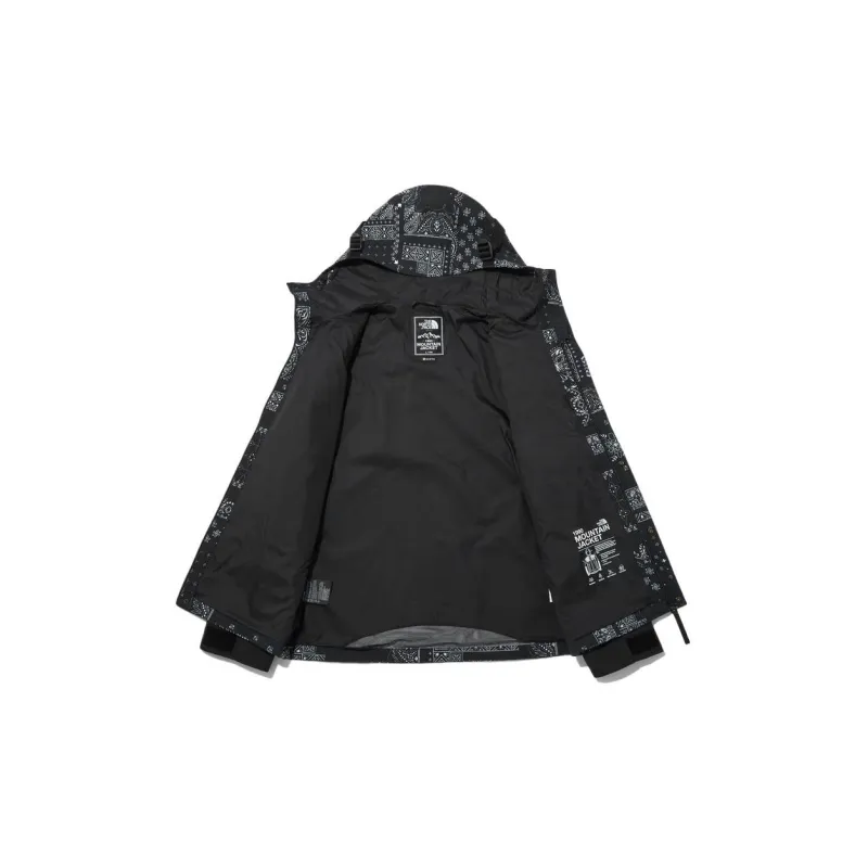 THE NORTH FACE Novelty Eco Gtx Mountain Jacket Matt Black Unisex Korea Version-2