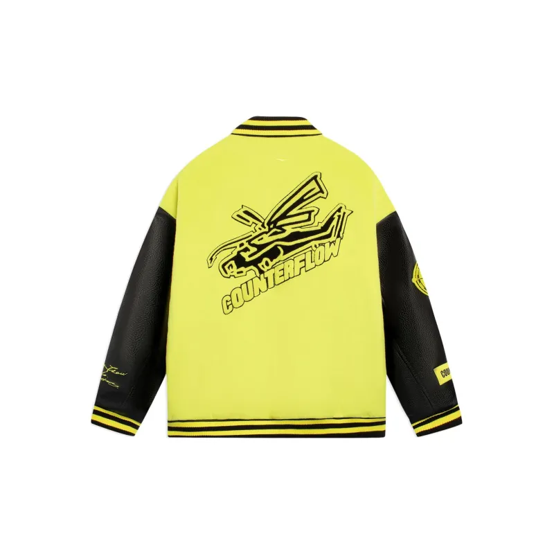 LiNing CF Puffer Jacket Unisex Bright Lemon-1