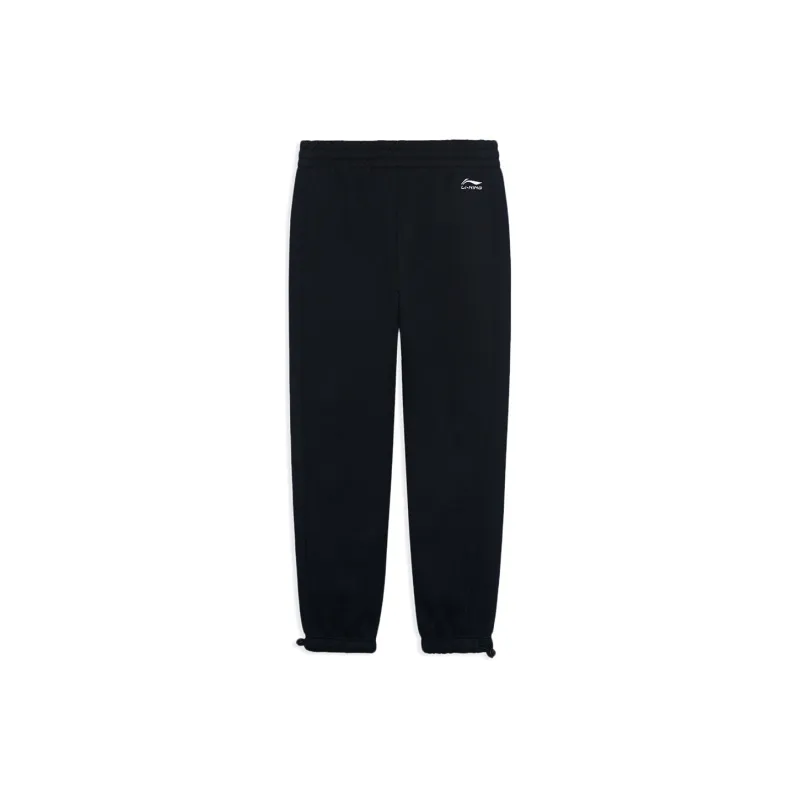 LiNing Sports Life Collection Knitted Sports Pants Unisex Black-1