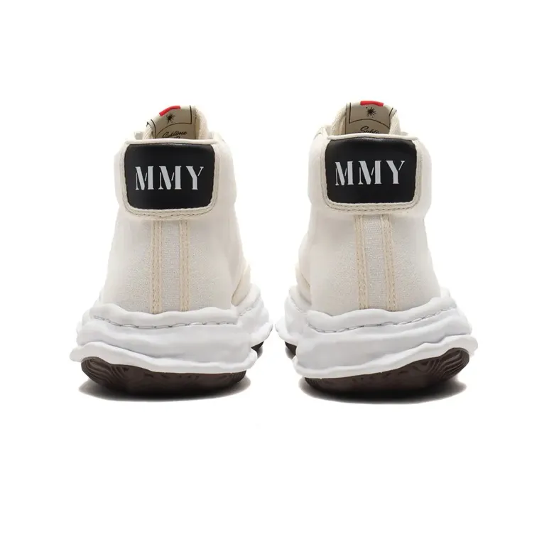 Maison MIHARA YASUHIRO Embroidered-logo Hi-top Sneakers-3