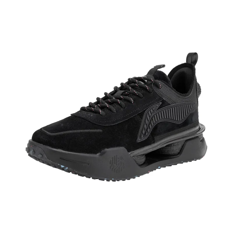 LINING x LNG Reburn Low Top Casual Shoes Men's Standard Black-2