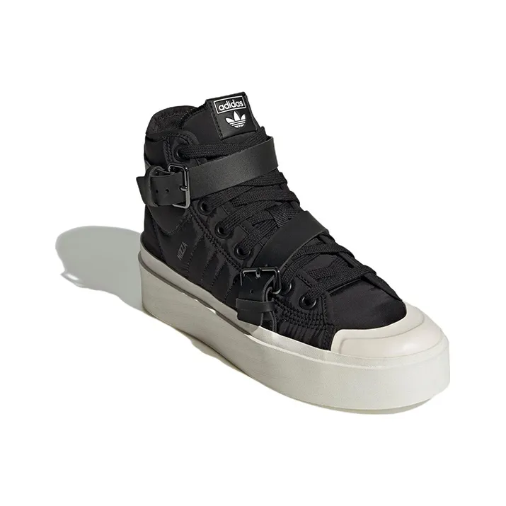 Adidas Nizza Bonega Mid 'Black' Women's-2