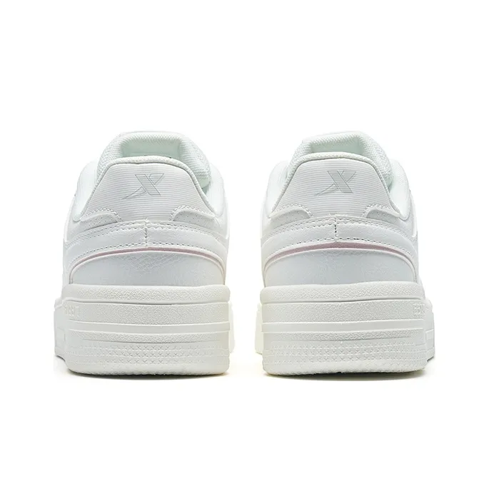 XTEP Off White Sports Casual Shoes Women's White Pink-4