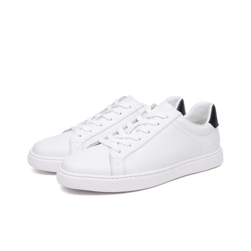 Satchi Low Top Stylish Skateboarding Shoes Men's White-2