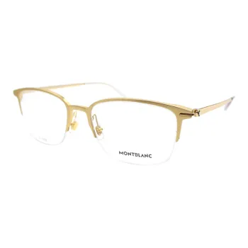MONTBLANC Titanium Alloy Rectangular Optical Glasses Men's