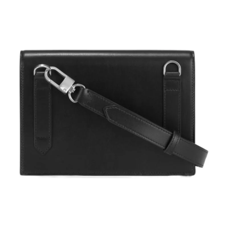 MONTBLANC Meisterstuck Calfskin Clutch Mini Men's Black-3