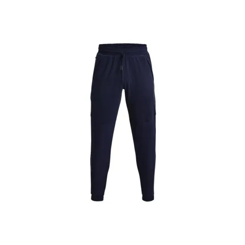 Under Armour Rush Knitted Sweatpants Men Dark Blue