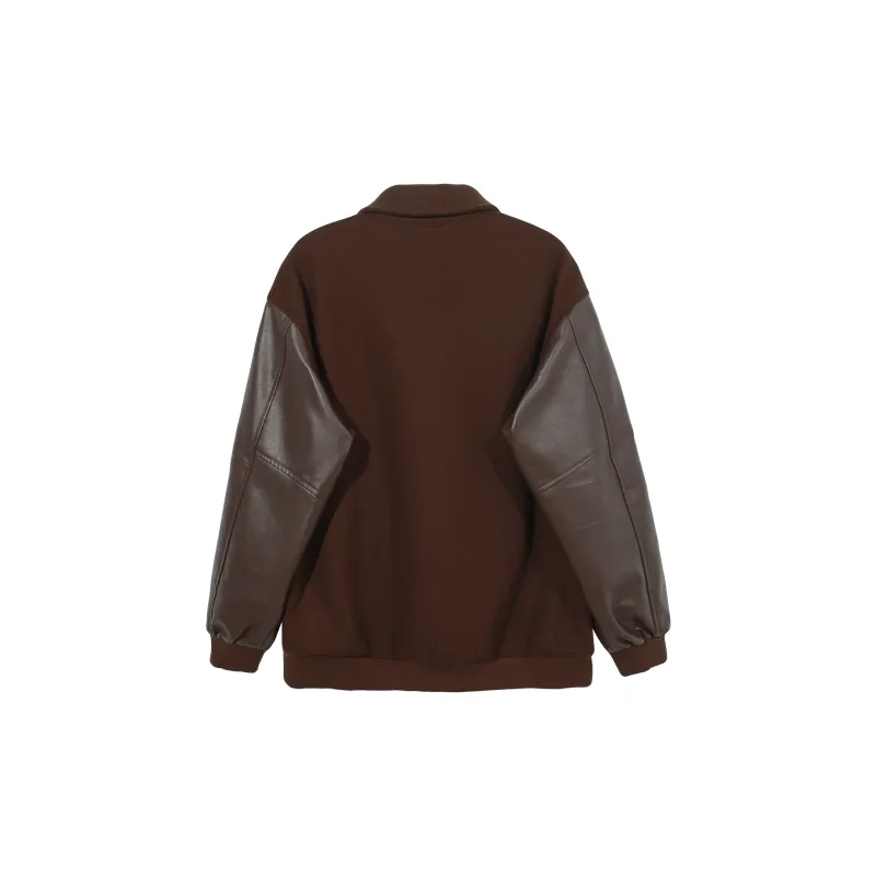 ALL NIGHT DAYS Baseball Jacket Fall Unisex-6