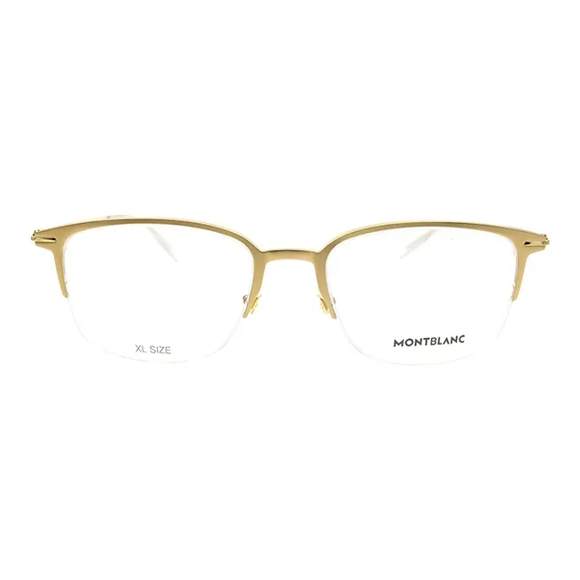 MONTBLANC Titanium Alloy Rectangular Optical Glasses Men's-1