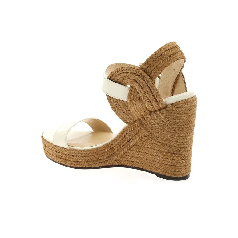 Jimmy Choo Delphi 100 Strap Sandals Women's White-3