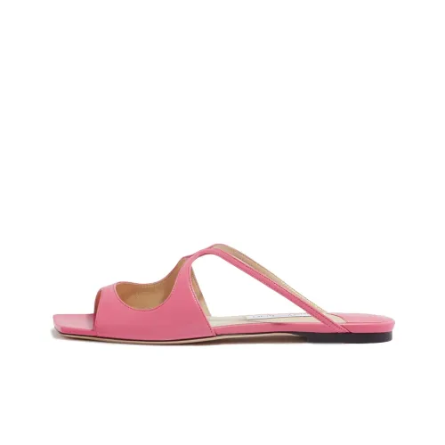 Jimmy Choo Anise Slide Slippers Women's Pink