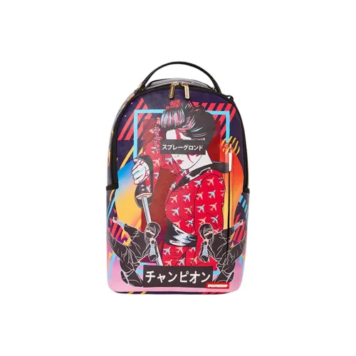SPRAYGROUND PVC Backpack Unisex Multicolor