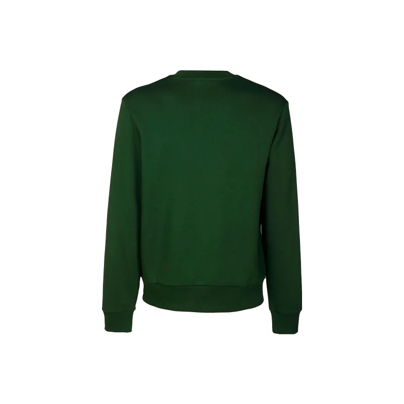 LACOSTE Logo Embroidered Crewneck Sweatshirt-1