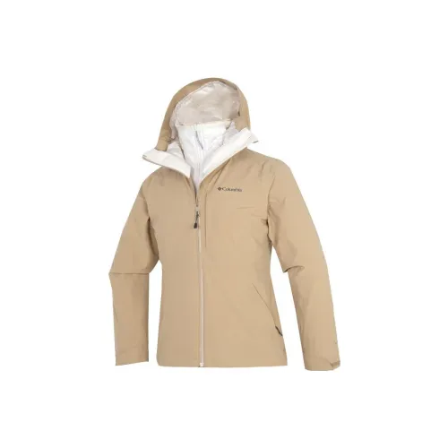 Columbia Jackets Unisex Light Brown