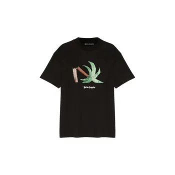 PALM ANGELS Broken Palm Classic T Shirt