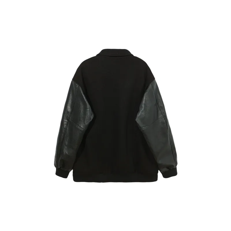 ALL NIGHT DAYS Baseball Jacket Fall Unisex-1