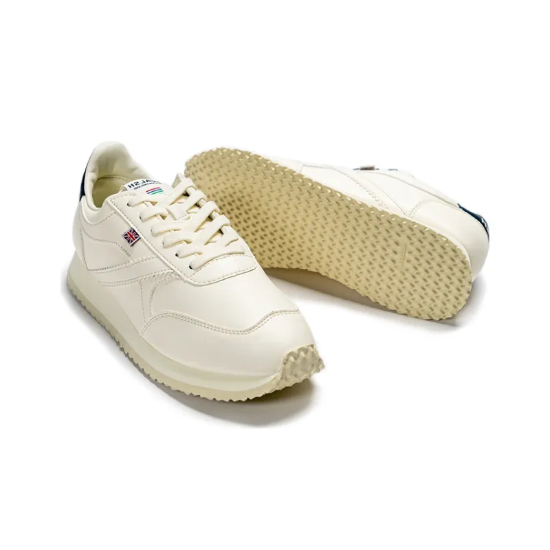 Norman Walsh Cushioning Anti Slip And Wear Resistant Low Top Casual Running Shoes Unisex White Blue-2