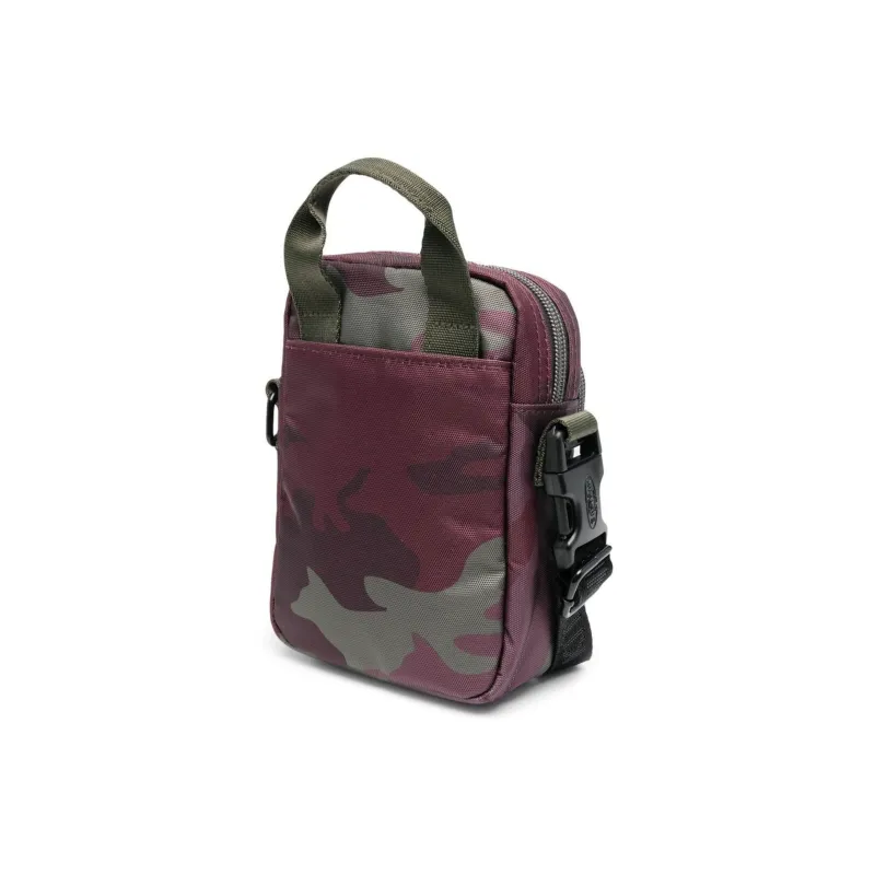EASTPAK MAISON KITSUNE Collaboration Polyester Portable Crossbody Bag Shoulder Bag Regular Men's Burgundy/Deep Green-1