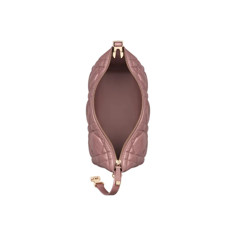 DIOR DiorTravel Cow Leather Clutch Medium Size Women's Pink Peony-3