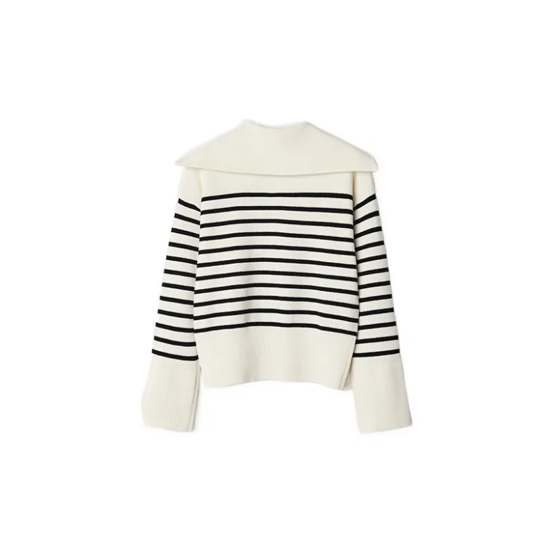 Dimple Hsu FW22 Loose Fit Knitwear Women's Black White-1