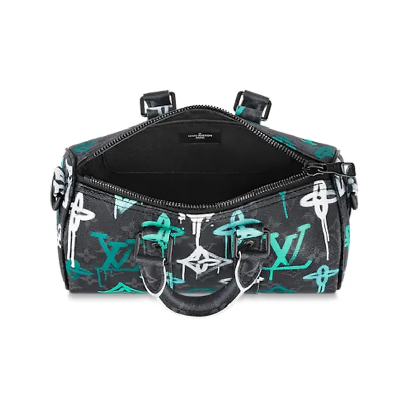 LOUIS VUITTON Keepall Bandoulière 25 Lv Graffiti Multicolor-2